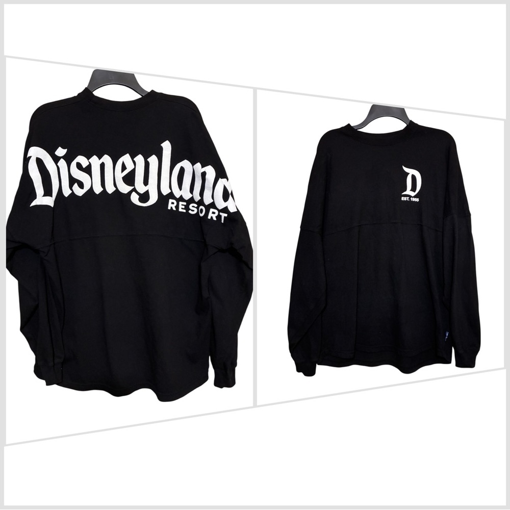 Disney Disneyland Resort Black Spirit Jersey Sz M